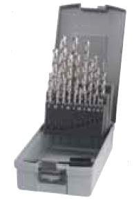 Juego brocas helicoidales Tipo N, 130°, bruñido