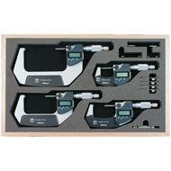 Juego Micrómetros digitales exteriores con s.datos