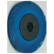 Cepillos de abrillantar radiales cerdas curvas