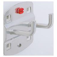 Portaherramientas doble gancho de extremo vertical