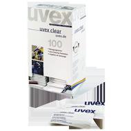 Toallitas húmedas uvex para limpiar gafas