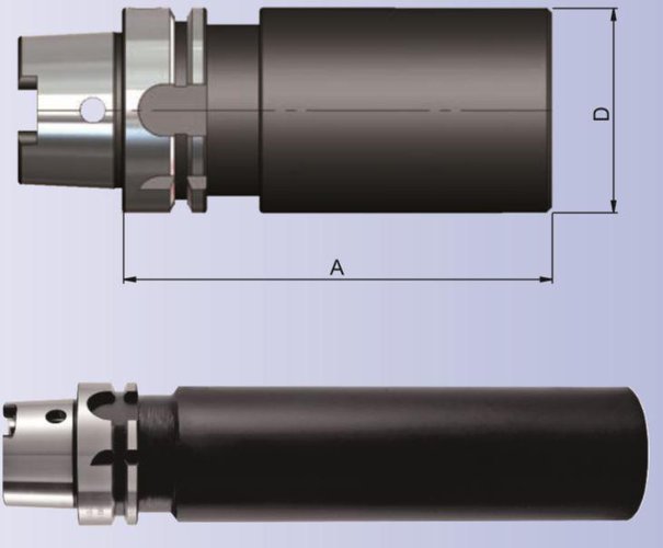 Porta HSK en Bruto para Mecanizar