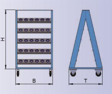 Trolley Porta Herramientas VDI