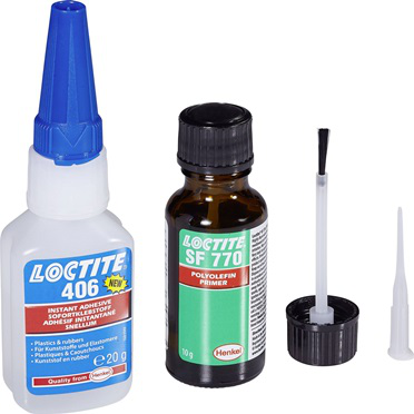 LOCTITE® 406 / LOCTITE® SF 770 Kit poliolefinas