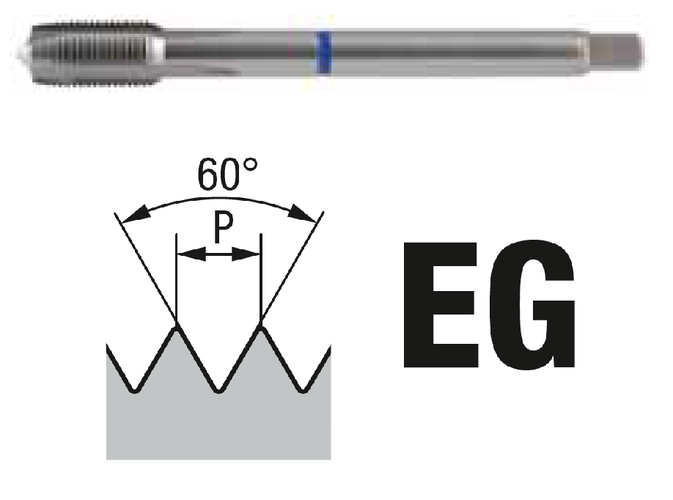 Machos Rosca HELICOIL EG-M DIN 8140-2