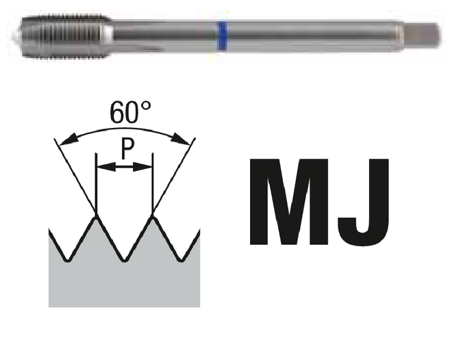 Machos Rosca MJ DIN ISO 5855
